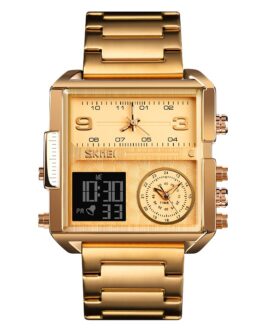 SKMEI 1584  Fashion square Dial Men's Electronic Watch